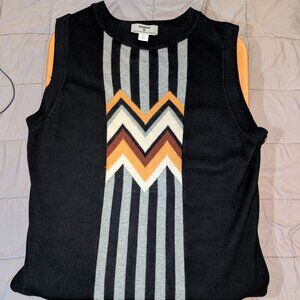 Vintage Missoni for Target Art Deco Sleeveless Sweater Dress - M